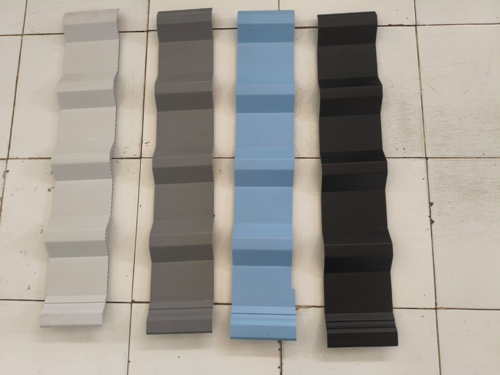 4 Pilihan Warna Fisik KANO - Atap UPVC